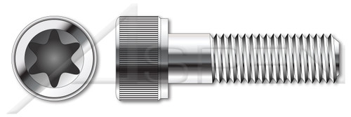 M6-1.0 X 16mm ISO 14579, Metric, 6Lobe Torx(r) Socket Cap Screws, A2 Stainless Steel