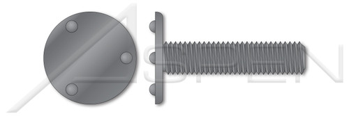 1/4"-20 X 3/4" Weld Screws, Projections Over Head, C1008-C1010 Steel