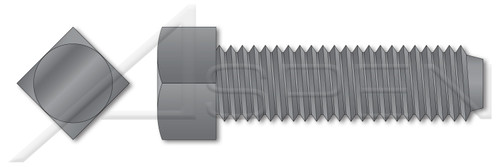 M12-1.75 X 60mm DIN 479, Metric, Set Screws, Square Head, Class 8.8 Steel, Plain