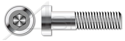 M5-0.8 X 50mm DIN 6912, Metric, Low Head Hex Socket Cap Screws, with Key Guide, A2 Stainless Steel