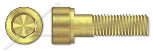 #6-32 X 1" Hex Socket Head Cap Screws, Brass
