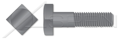 3/8"-16 X 5" Machine Bolts, Square Head, Steel