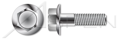 1/2"-13 X 1-1/4" Flange Bolts, Stainless Steel