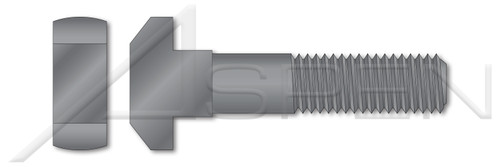 M12-1.75 X 80mm DIN 186, Metric, T-Head Bolts, Class 4.8 Steel, Plain