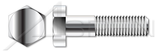 1/2"-13 X 10" Hex Bolts, 316 Stainless Steel