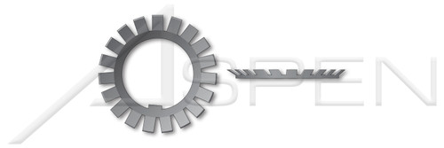 MB-21 DIN 5406, Metric, Shaft Lock Washers, Steel, Plain