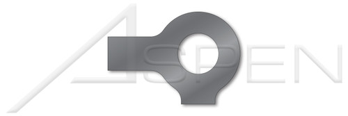 M39 DIN 463, Metric, Tab Washers, 2 Tabs, Steel, Plain