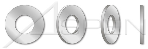 M4 DIN 125 Type A / ISO 7089, Metric, Standard Flat Washers, Aluminum