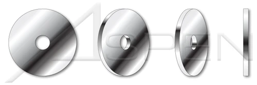 5/16" X 1-1/2" Flat Washers, Fender Washers, 316 Stainless Steel