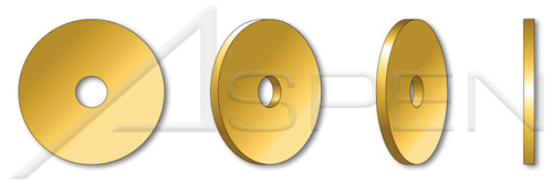 M3 DIN 9021 / ISO 7093, Metric, Fender Washers, Steel, Yellow Zinc