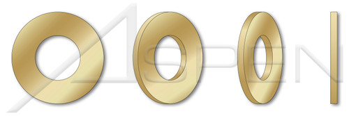 #10 Machine Screw Flat Washers, Steel, Yellow Cadmium Plating, AN960, DFARS