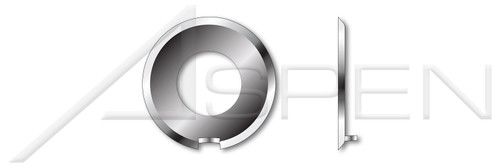 M22, ID=23mm, OD=50mm, THK=1.6mm DIN 432, Metric, Keyed Washers, External Tab, A2 Stainless Steel