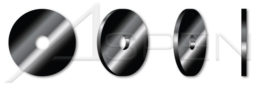 #10 X 1" Flat Washers, Fender Washers, Steel, Black Oxide