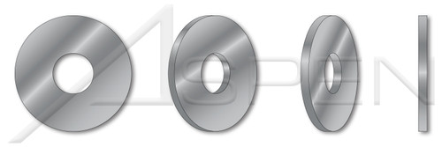 5/16" Flat Washers, USS Pattern, Steel, Hot Dip Galvanized