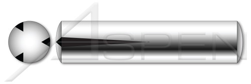 M10 X 25mm DIN 1472 / ISO 8745, Metric, Grooved Pins, Half Length Tapered Groove, Stainless Steel