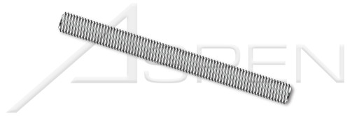 7/8"-9 X 6' Threaded Rods, Full Thread, Stainless Steel 304 Grade B8, ASTM A193