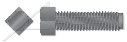 3/8"-16 X 1-3/4" Set Screws, Square Head, Half-Dog Point, Steel