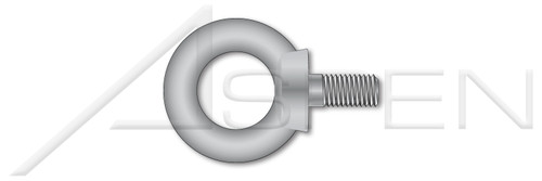 M16-2.0 DIN 580 / ISO 3266, Metric, Lifting Eye Bolts, Steel, Hot Dip Galvanized