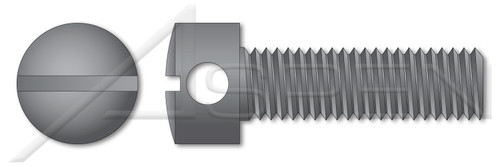 M6-1.0 X 16mm DIN 404, Metric, Capstan Screws, Slotted Drive, Steel