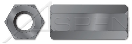 M8-1.25 X 35mm DIN 1479, Metric, Hex Coupling Nuts, Left and Right Hand Threading, Steel