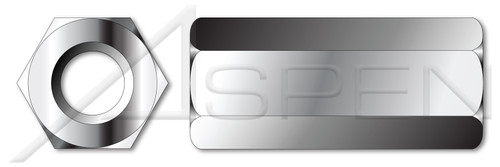 M33-3.5 X 99mm DIN 6334, Metric, Hex Coupling Nuts, A4 Stainless Steel