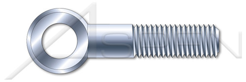 M6-1.0 X 40mm DIN 444 Type B, Metric, Precision Swing Eye Bolts, Steel, Zinc Plated