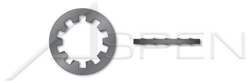 M16 DIN 6797 Type J, Metric, Tooth Lock Washers, Internal Tooth, Steel