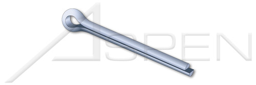 M13 X 125mm DIN 94 / ISO 1234, Metric, Standard Cotter Pins, Steel, Zinc Plated