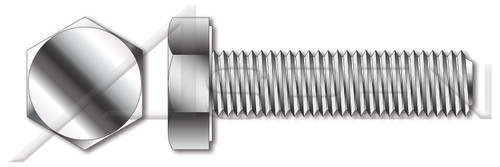 M3-0.5 X 50mm DIN 933 / ISO 4017, Metric, Hex Head Cap Screws Bolts, Full Thread, Titanium Grade 5