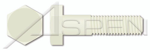 M5-0.8 X 15mm DIN 931, Metric, Hex Head Cap Screws Bolts, Part Thread, Nylon 6/6