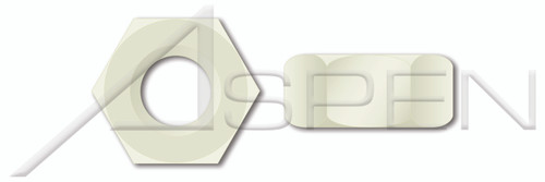 M12-1.75 DIN 934 / ISO 4032, Metric, Hex Finished Nuts, PEEK