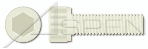 M4-0.7 X 16mm DIN 912 / ISO 4762, Metric, Hex Socket Head Cap Screws, Polyamide