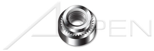 #10-24 X 0.038" Self-Clinching Nuts, Stainless Steel