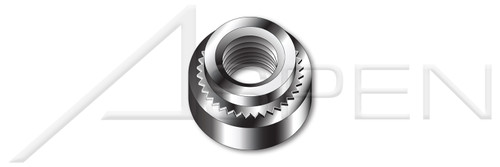 #4-40 X 0.038" Self-Clinching Nuts, Stainless Steel