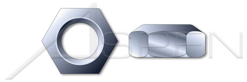 M10-1.5 DIN 980V, Metric, All Metal Prevailing Torque Lock Nuts, Conical Automation Style, Class 8 Steel, Zinc Plated