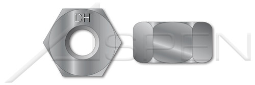 M20-2.5 DIN 6915, Metric, Hex Heavy Nuts, Class 10 Steel, Hot Dip Galvanized