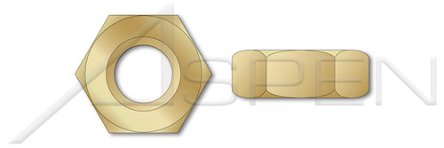 5/16"-18 Hex Machine Screw Nuts, Steel, Yellow Cadmium Plating, MS35649, DFARS