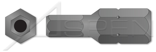 1/8" Insert Bits, Tamper-Resistant Hex Socket Pin Drive