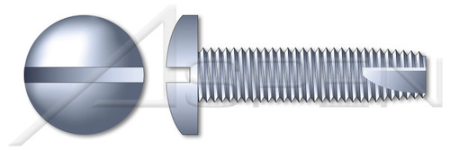 #6-32 X 1/4" Thread-Cutting Screws, Type "23", Pan Slot Drive, Steel, Zinc Plated