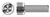 M8-1.25 X 40mm DIN 912 / ISO 4762, Metric, Hex Socket Head Cap Screws, Locking Serrations, Full Thread, A2 Stainless Steel
