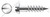 M5.5 X 75mm DIN 96, Metric, Wood Screws, Round Slot Drive, A2 Stainless Steel