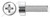 #10-32 X 3/8" Machine Screws, Fillister Phillips Drive, Full Thread, Stainless Steel