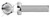 #4-40 X 5/16" Machine Screws, Hex Indented Slotted, Full Thread, Stainless Steel