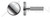 M8-1.25 X 30mm DIN 653, Metric, Thumb Screws, Knurled Flat Head, Low Type, Stainless Steel