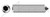 M4-0.7 X 8mm DIN 914 / ISO 4027, Metric, Hex Socket Set Screws, Cone Point, A4 Stainless Steel