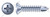 #10 X 1-1/2" Self-Drilling Screws, Oval Phillips Drive, Steel, Zinc Plated and Baked