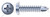 #12 X 2-1/2" Self-Drilling Screws, Pan Phillips Drive, Steel, Zinc Plated and Baked