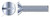 #4-40 X 1" Machine Screws, Flat Slot Drive, 82 Degree Countersink, Full Thread, Steel, Zinc Plated