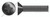#10-24 X 1" Machine Screws, Flat Phillips Drive, 82 Degree Countersink, Full Thread, Steel, Black Zinc
