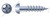 #10 X 1-1/2" Wood Screws, Round Phillips Drive, Steel, Zinc Plated